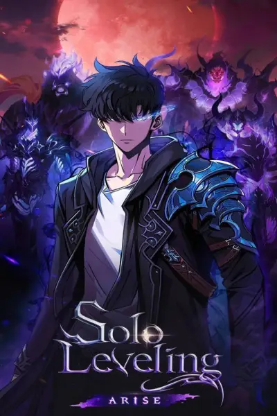 خرید پوستر سولولولینگ solo leveling جین وو از رد فاکس انیمه
